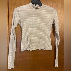 FREE PEOPLE Striped Long Sleeve Top - Multicolor